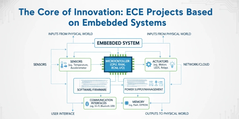 The Core of Innovation: ECE Projects Based on Embedded Systems