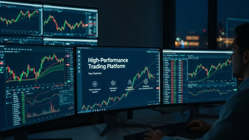 Cryptocurrency Exchange Development: Key Features That Define a High-Performance Trading Platform