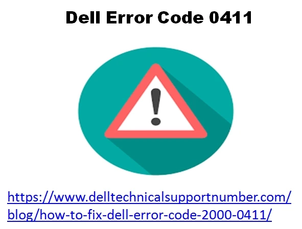 How to Fix Dell Error Code 0411?
