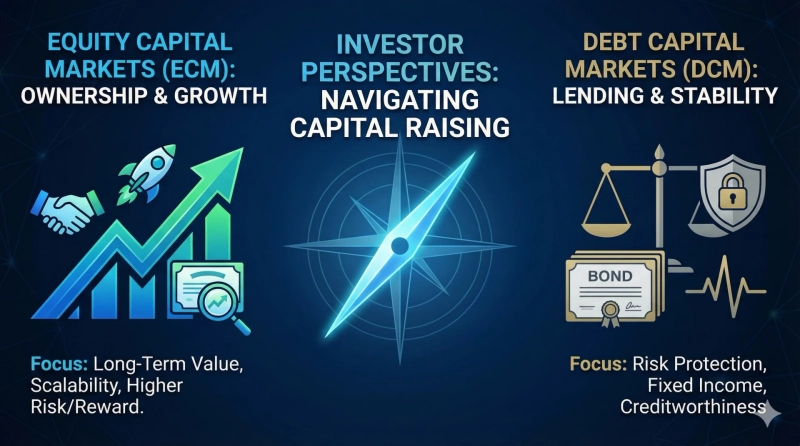 What Investors Look for in ECM Deals vs. DCM Deals: Valuation, Credit Quality, and Story