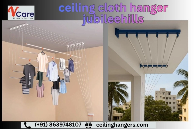 Premium Ceiling Cloth Hangers in Jubilee Hills & Hyderabad: A Complete Guide for Modern Homes