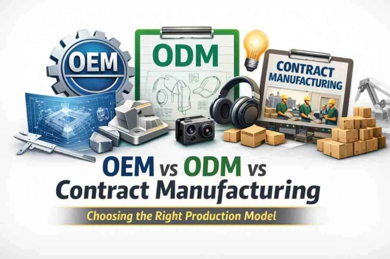 OEM vs ODM vs Contract Manufacturing: Choosing the Right Production Model