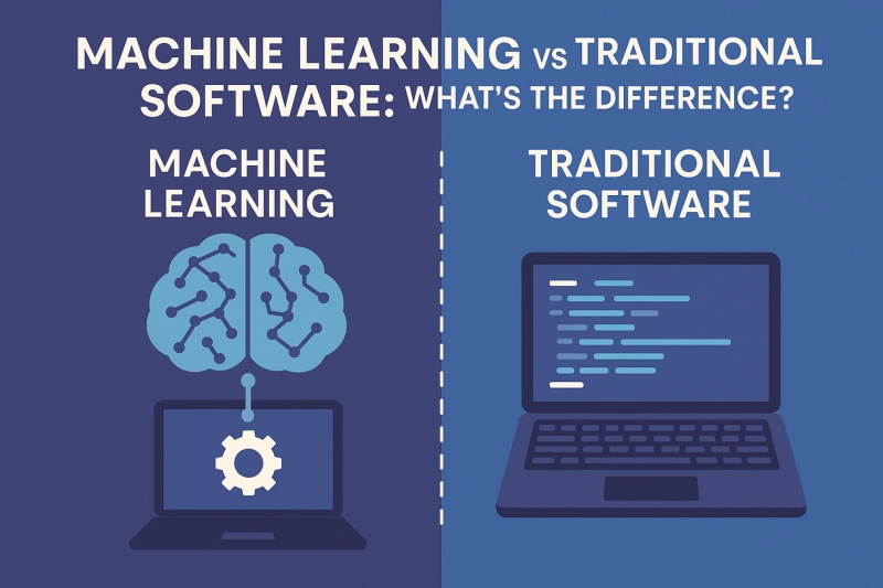 Machine Learning vs Traditional Software: What’s the Difference?