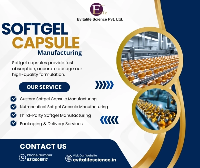 Softgel Capsule Manufacture