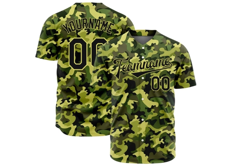 Camo Baseball Jersey: Where Athletic Performance Meets Bold Style
