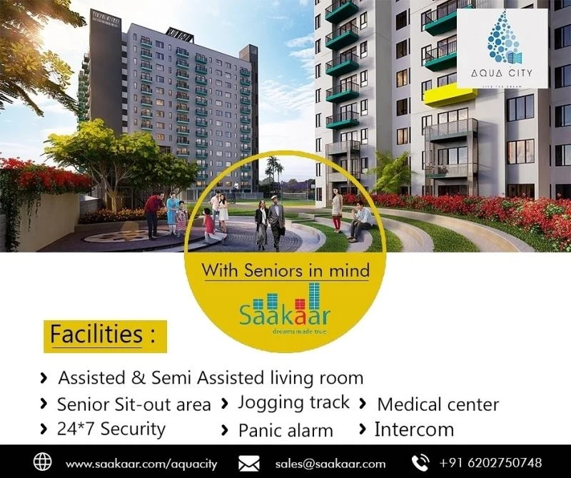 Assisted living for senior citizens - a redefined lifestyle@ SaakaarAquacity