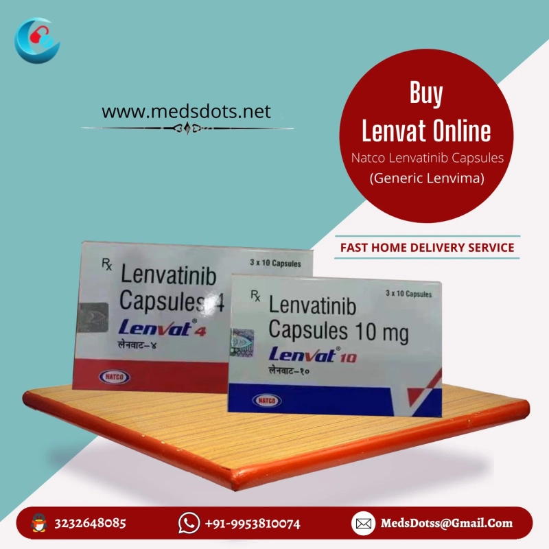 Buy Lenvat Capsules Online | Generic Lenvima Wholesale Price India | Natco Lenvatinib Capsules