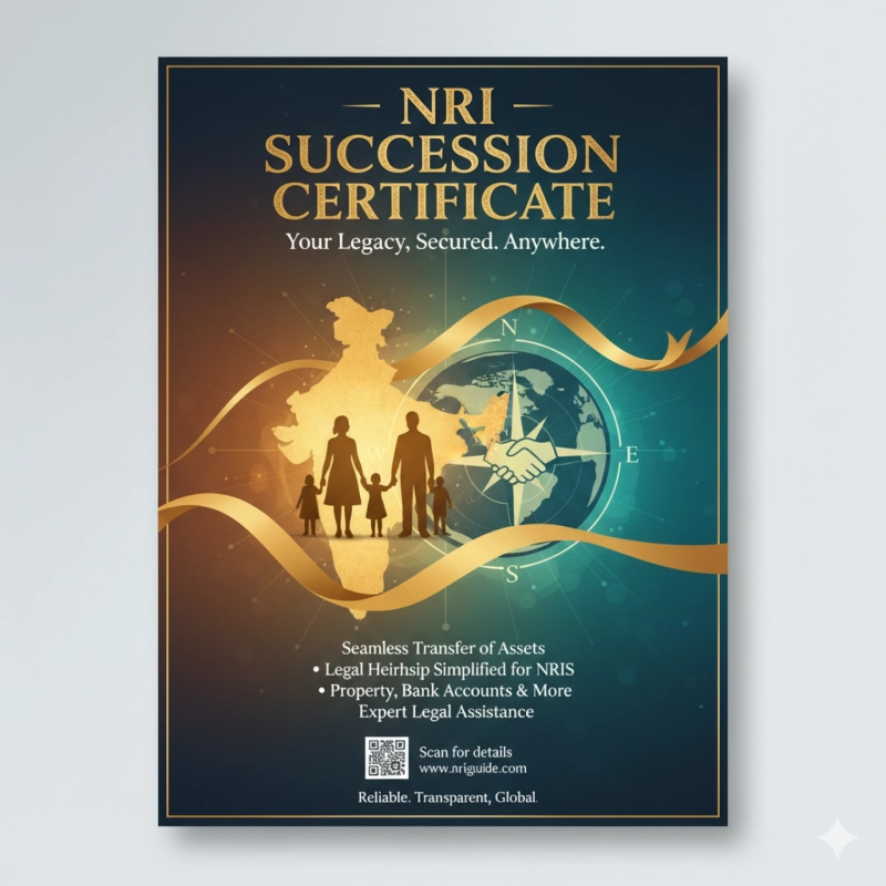 When an NRI Needs a Succession Certificate, Reality Hits Harder Than Expected