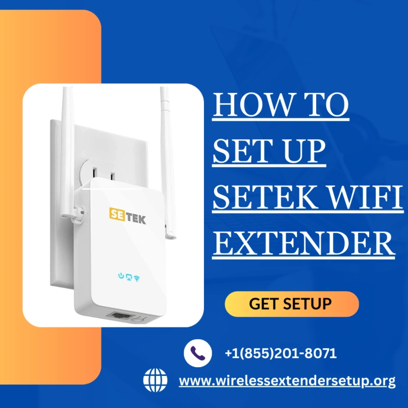 How to Setup Setek wifi range extender