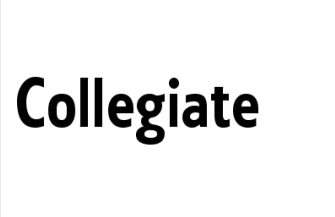 Collegiate Font