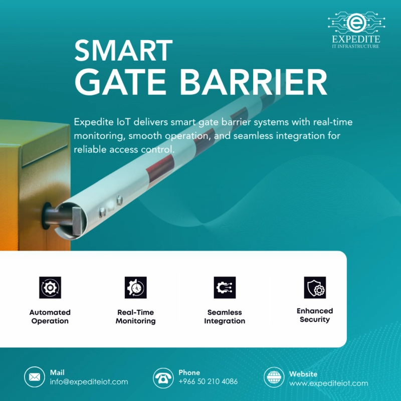 IoT-enabled Gate Barriers to KSA Smart Infrastructure