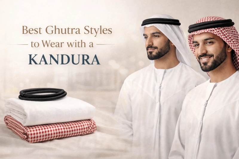Best Ghutra Styles to Wear with a Kandura