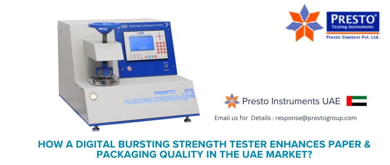 How a Digital Bursting Strength Tester Enhances Paper & Packaging Quality in the UAE Market