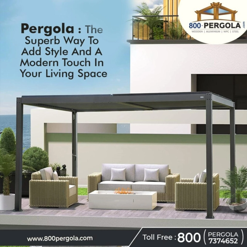 Pergola: The superb way to add style and modern touch to your living space