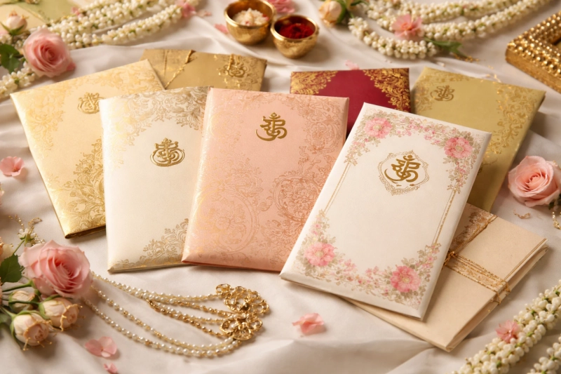 Choosing the Perfect Wedding Invitation Card with Elegant Hindu Wedding Card Design