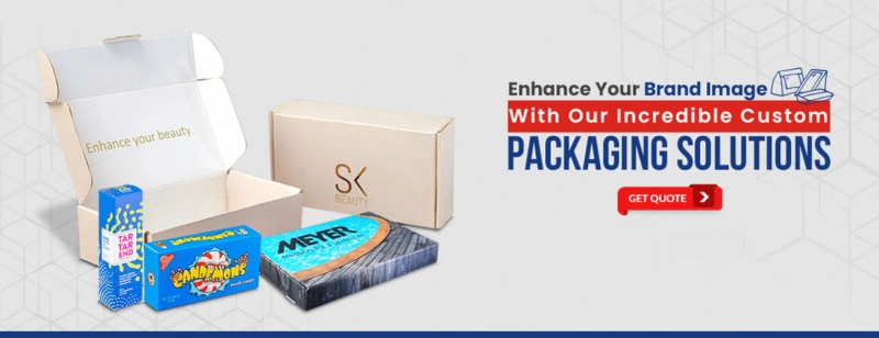 Custom packaging boxes printed with off-set printing technique