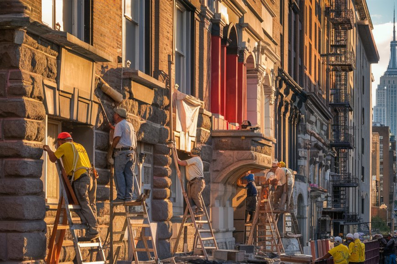Reviving Your Building's Charm: The Role of Exterior Restoration Contractors in New York City