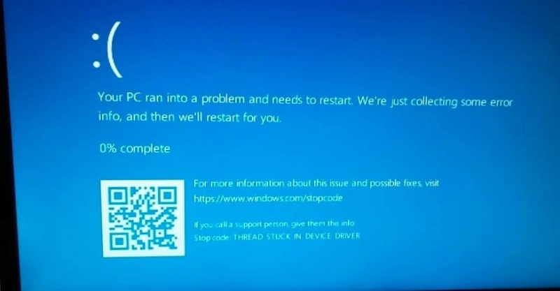 How to Fix THREAD_STUCK_IN_DEVICE_DRIVER BSOD Error in Windows 10?