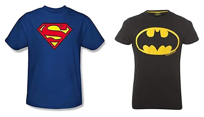 Buy Superman and Batman T-Shirts Online From Supermerch