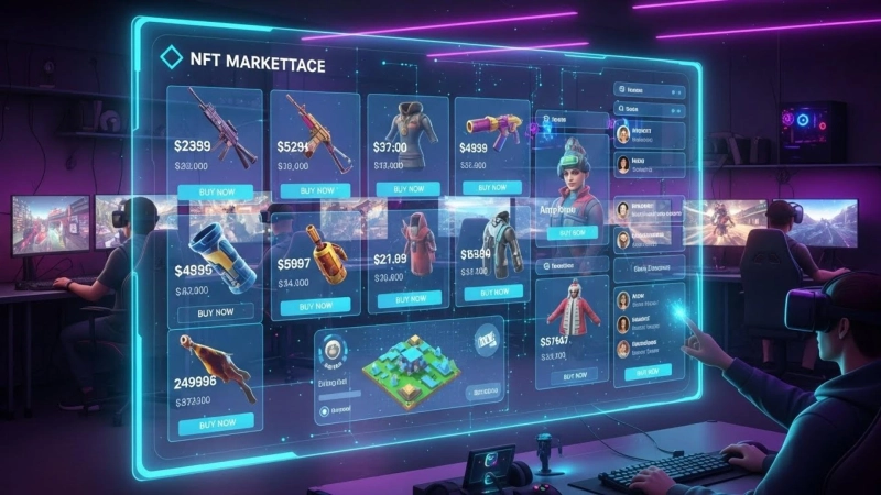 White Label Game NFT Marketplace: How In-Game Assets Create a Thriving Gamer Economy