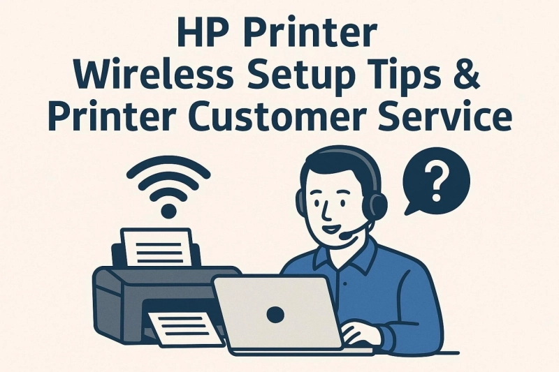  HP Printer Wireless Setup Tips & Printer Customer Service
