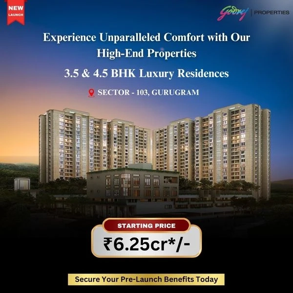 New launch on Dwarka Expressway - Godrej 103