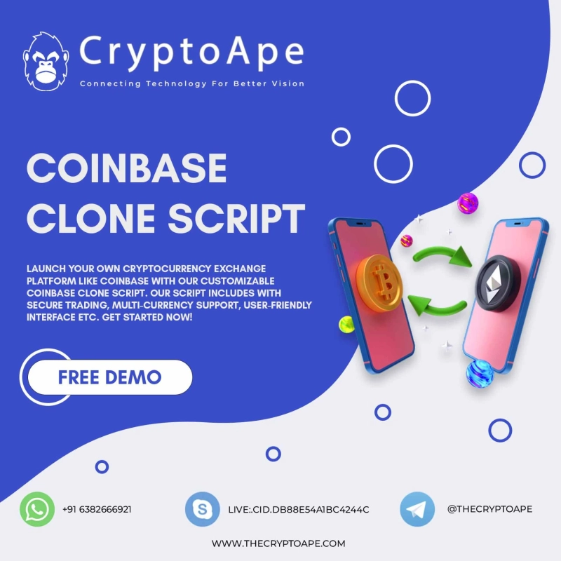How to Start a Cryptocurrency Exchange Like Coinbase with a Clone Script