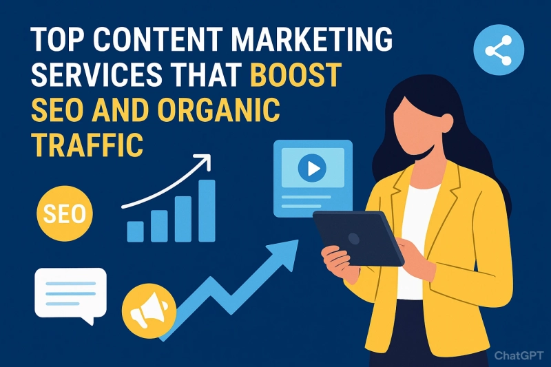 Top Content Marketing Services That Boost SEO and Organic Traffic