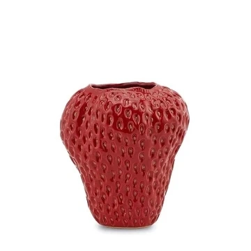 Erdbeer Vase – Fruchtige Eleganz als stilvolles Highlight für Ihr Zuhause