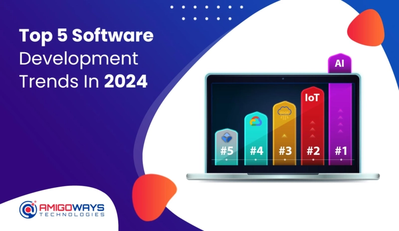 Top 5 Software Development Trends In 2024 - Amigoways