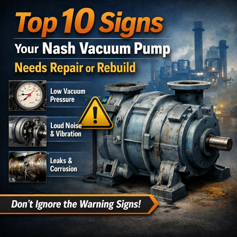 Top 10 Signs Your Nash Vacuum Pump Needs Repair or Rebuild