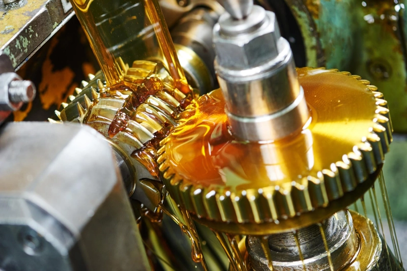 The purpose of Industrial Lubricants is to reduce friction between surfaces