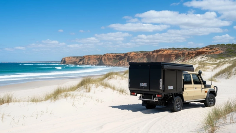 Off-Grid Crew Cab Truck Camper for Long-Distance Adventures