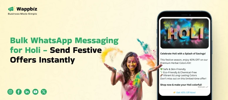 Bringing Festive Cheer with Holi WhatsApp Messages: A Marketing Revolution