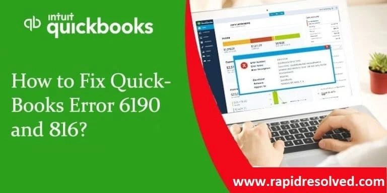Quick Fix QuickBooks Error 6190-816