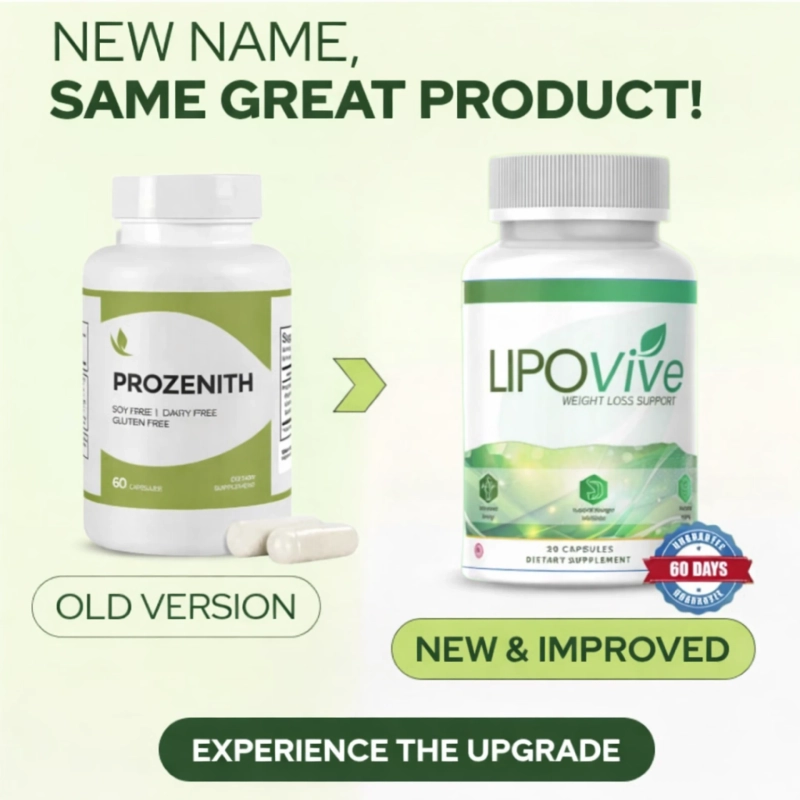 ProZenith vs Lipovive: What’s Changed in the New Formula