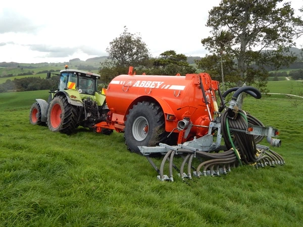 Abbey Fertilising Our Farm