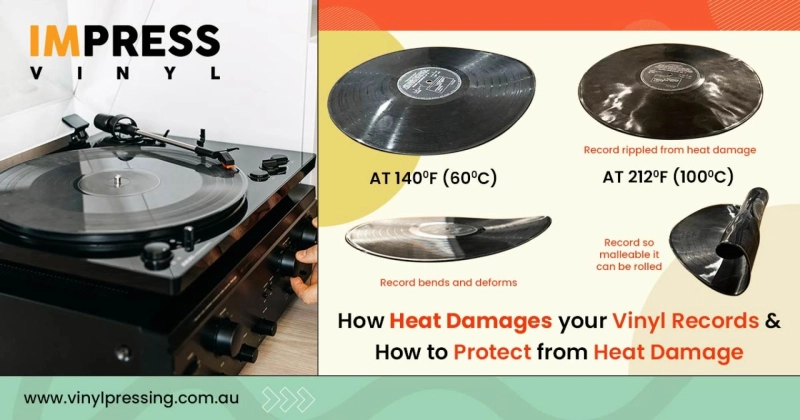 The Impact of Heat on Vinyl Records: Safeguarding Your Collection from Damage