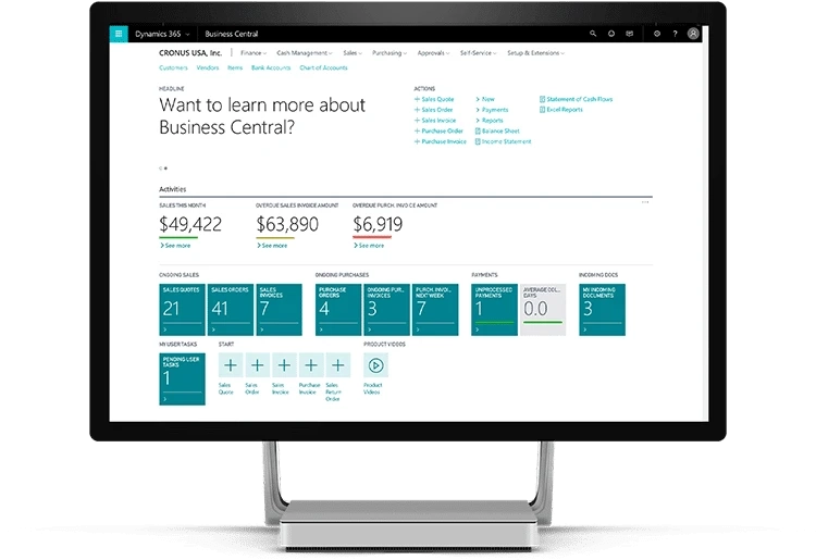 Integrating SharePoint with Dynamics 365 Business central using AppSource