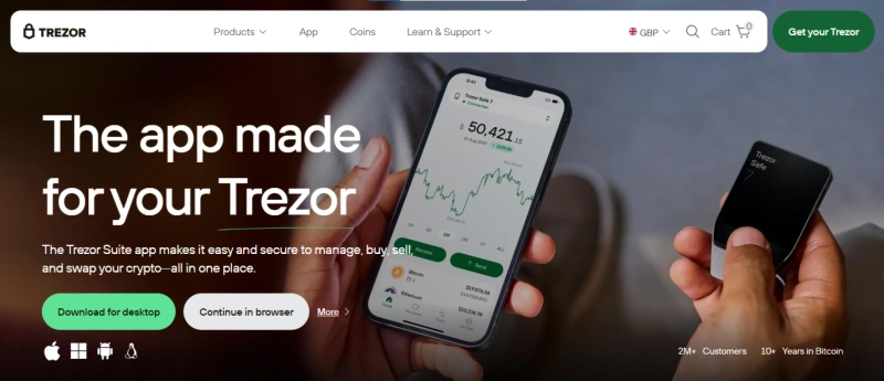 Trezor Suite (Official) | Download Trezor App — Desktop®