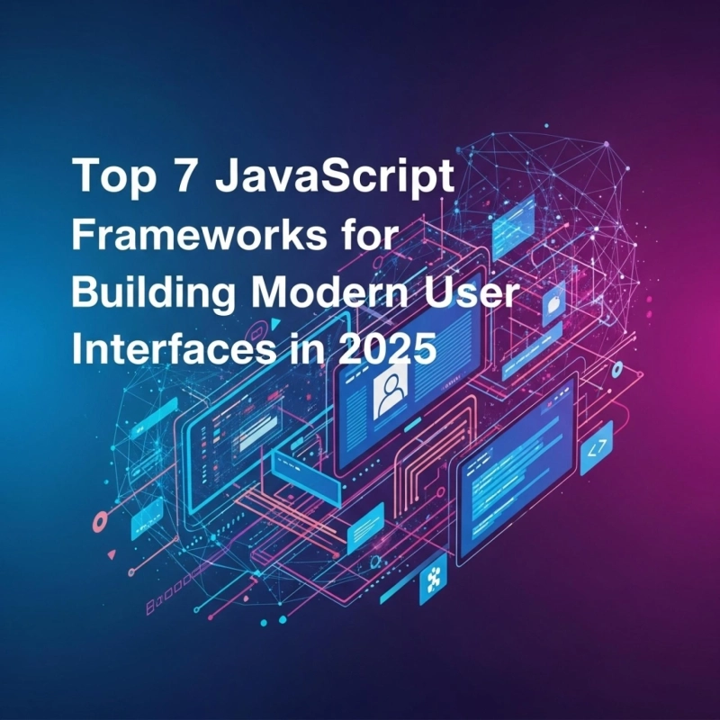 Top 7 JavaScript Frameworks for Building Modern User Interfaces in 2025