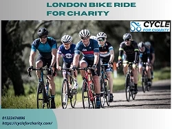 London Bike Ride for charity raises the money through bike riding!