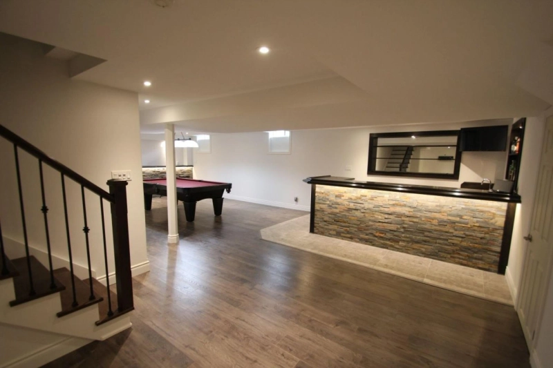 Basement renovation Ottawa, Flooring Options: Pros and Cons