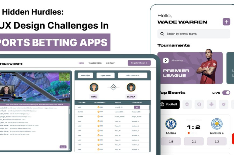 The Hidden Hurdles: UI/UX Design Challenges in Sports Betting Apps
