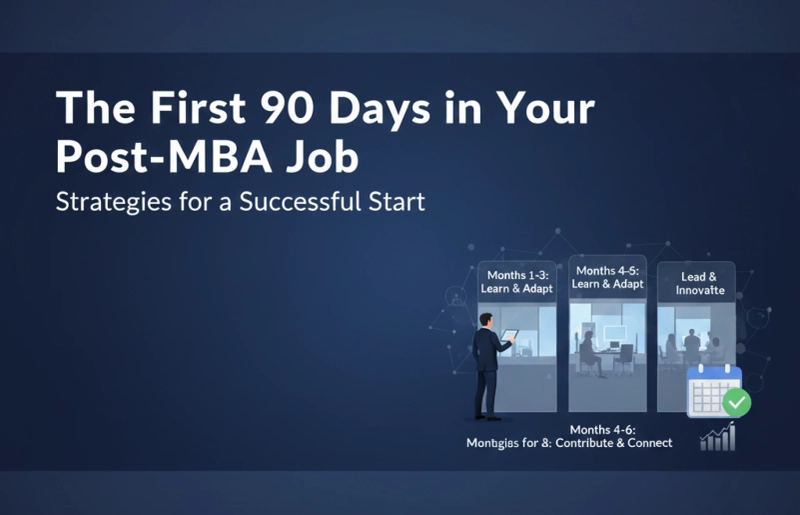 The First 90 Days in Your Post-MBA Job: A Guide to Making a Great Impression