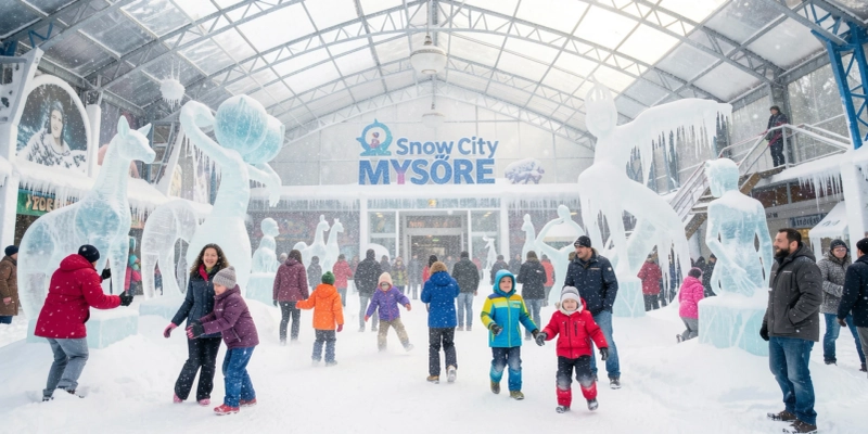 Step Into a Winter Wonderland: The Ultimate Indoor Snow Experience in Mysore