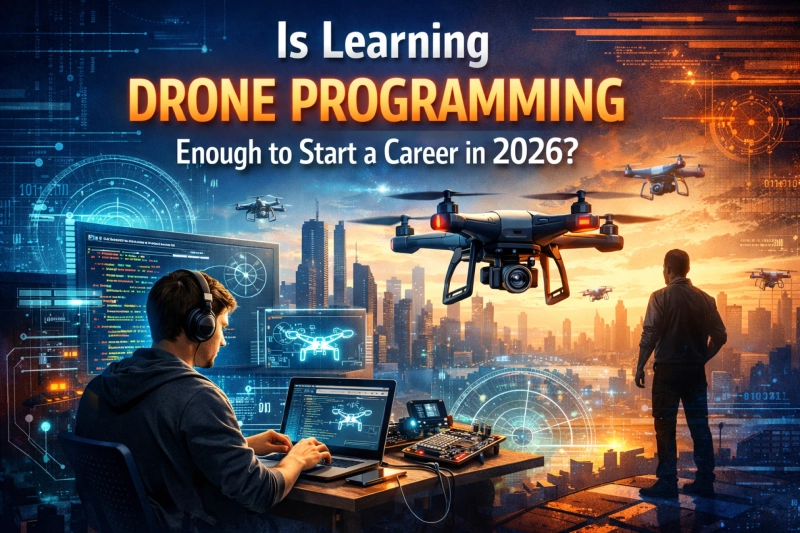 Is Learning Drone Programming Enough to Start a Career in 2026?