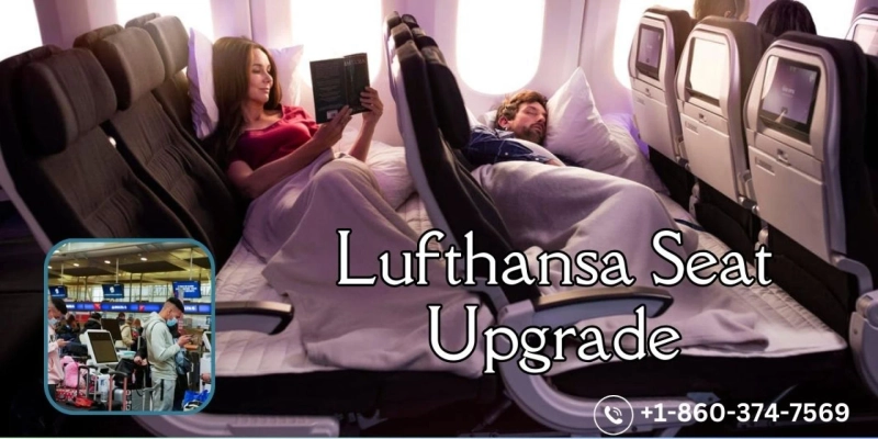 How to upgrade a seat on Lufthansa airline?