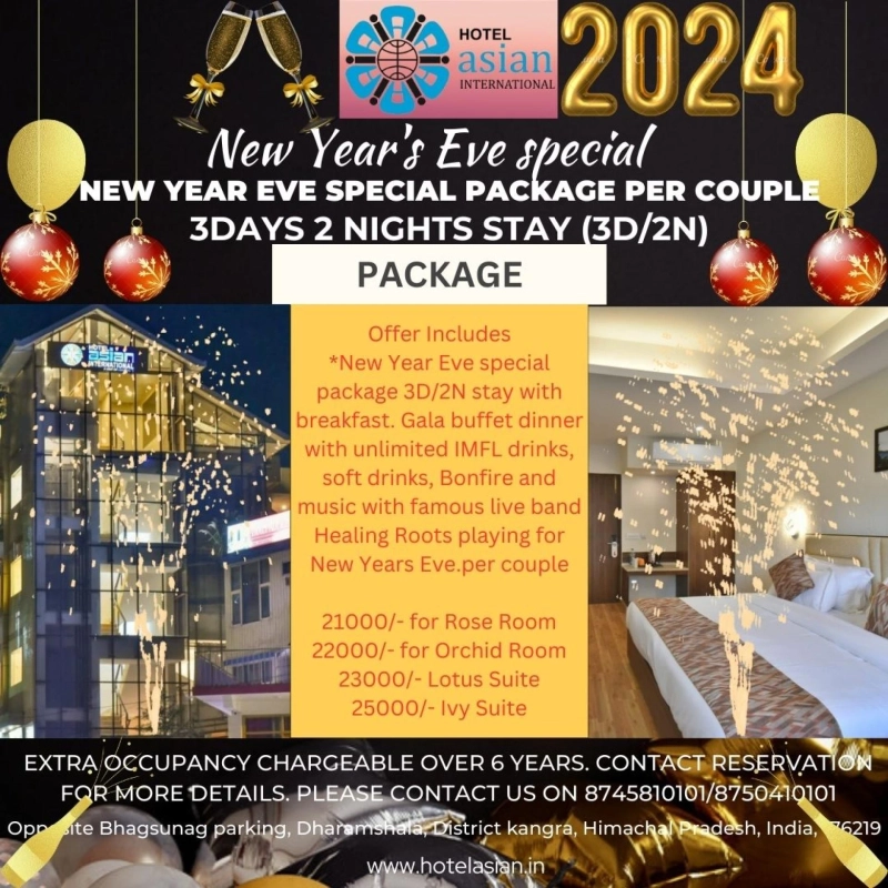 New Year's Eve: 3D/2N, Gala Dinner & Healing Roots!