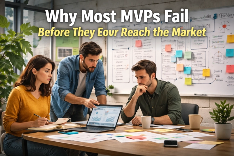 Why Most MVPs Fail Before They Ever Reach the Market